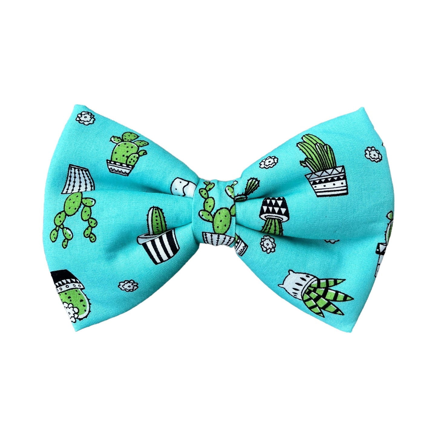 Cactus Club Dog Collar Bow Tie