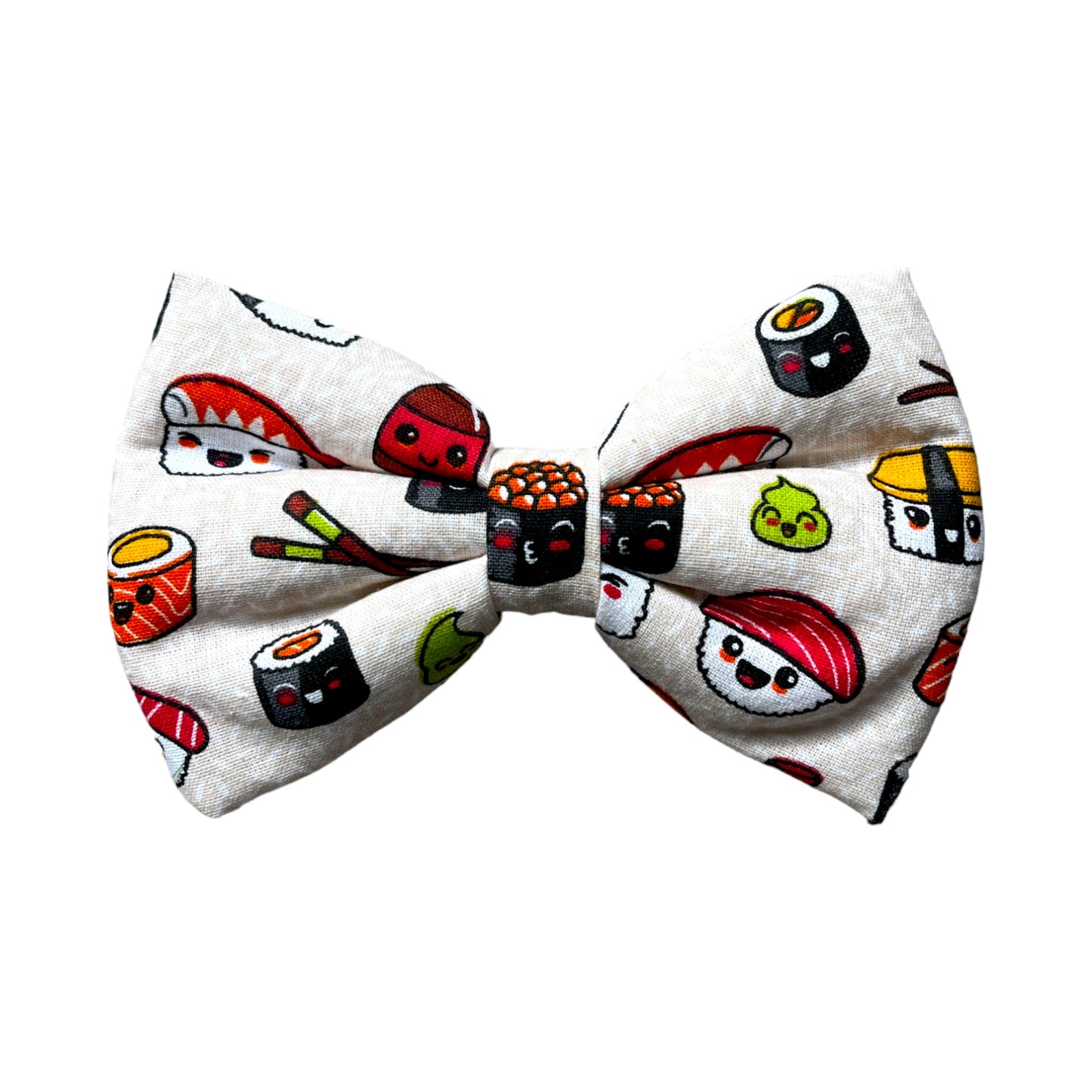 West Coast Sushi Dog Collar Bow Tie