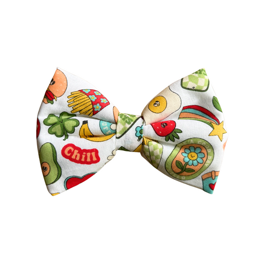 Good Day Dog Collar Bow Tie