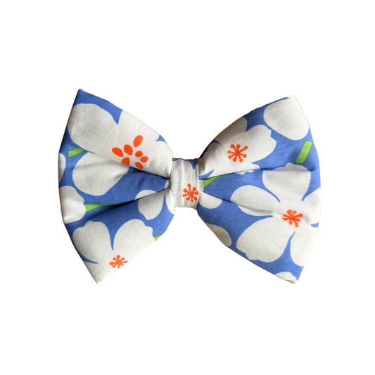 Flora Bloom Dog Collar Bow Tie