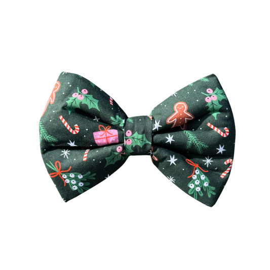 Gingy Dog Collar Bow Tie