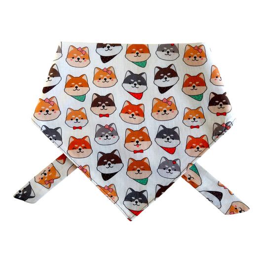 Shiba Inu Love Dog Bandana